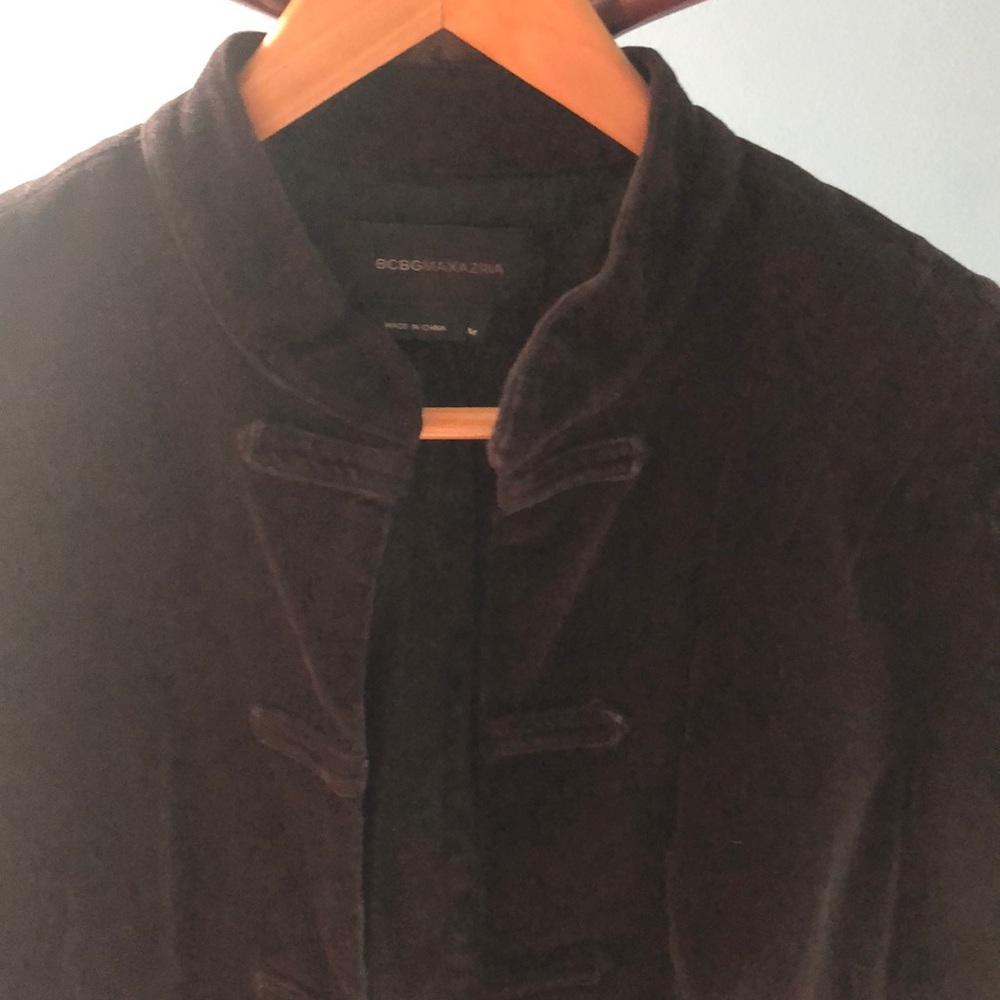 BCBG velvet fitted jacket M - Picture 2 of 12
